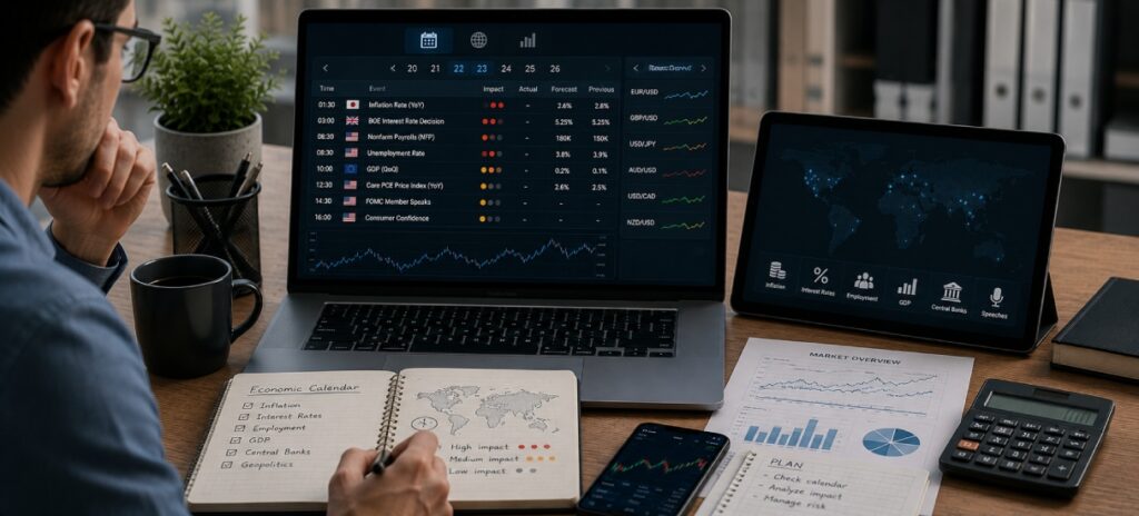 Экономический календарь Forex